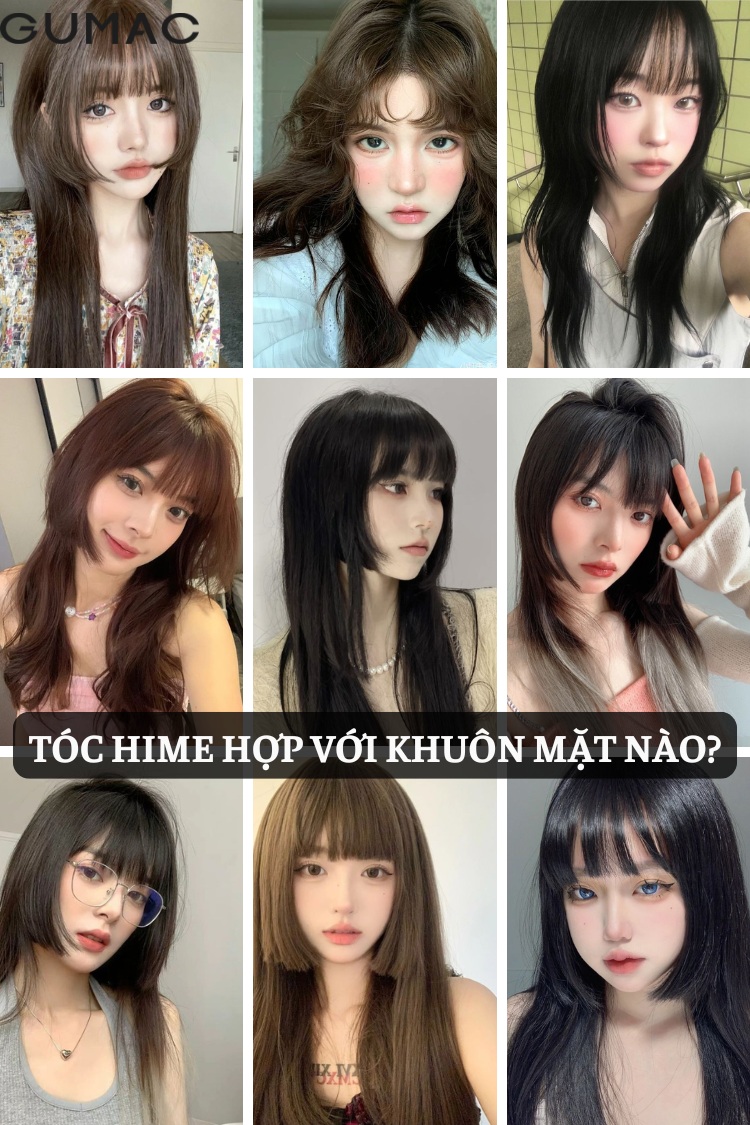 Toc hime thich hop voi dang mat nao