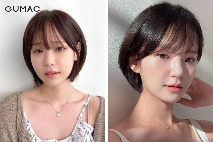 Tóc mullet ngắn nữ cho dáng mặt dài