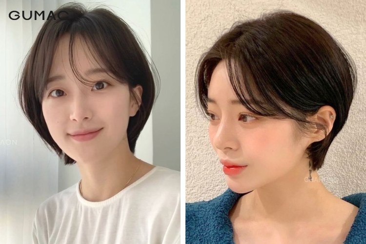 Tóc mullet ngắn nữ cho dáng mặt trái xoan