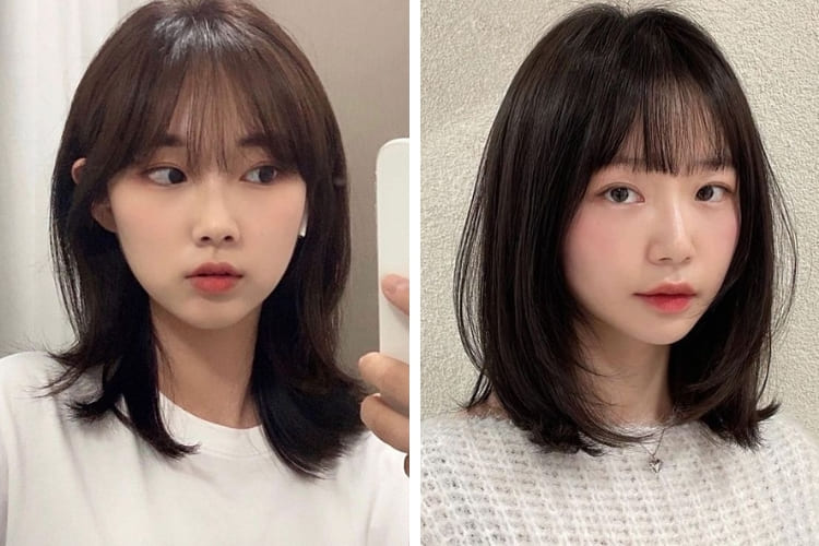 những kiểu tóc nâu lạnh đẹp sành điệu