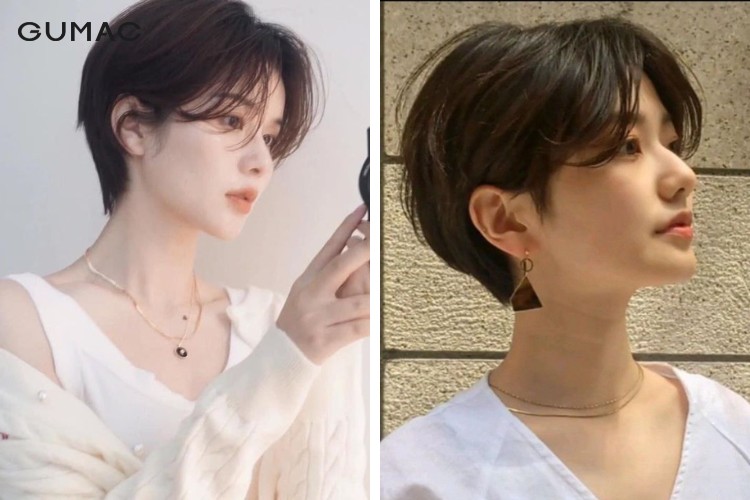 Tóc ngắn tomboy cho nàng mặt to