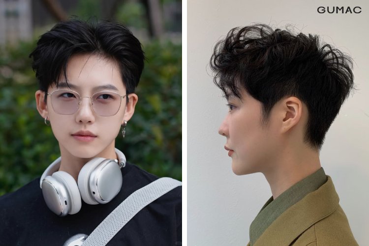 kieu toc undercut tomboy nu manh me