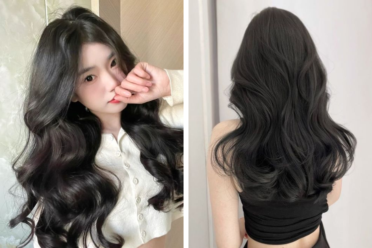 uốn sóng lơi Hàn Quốc là kiểu tóc gì