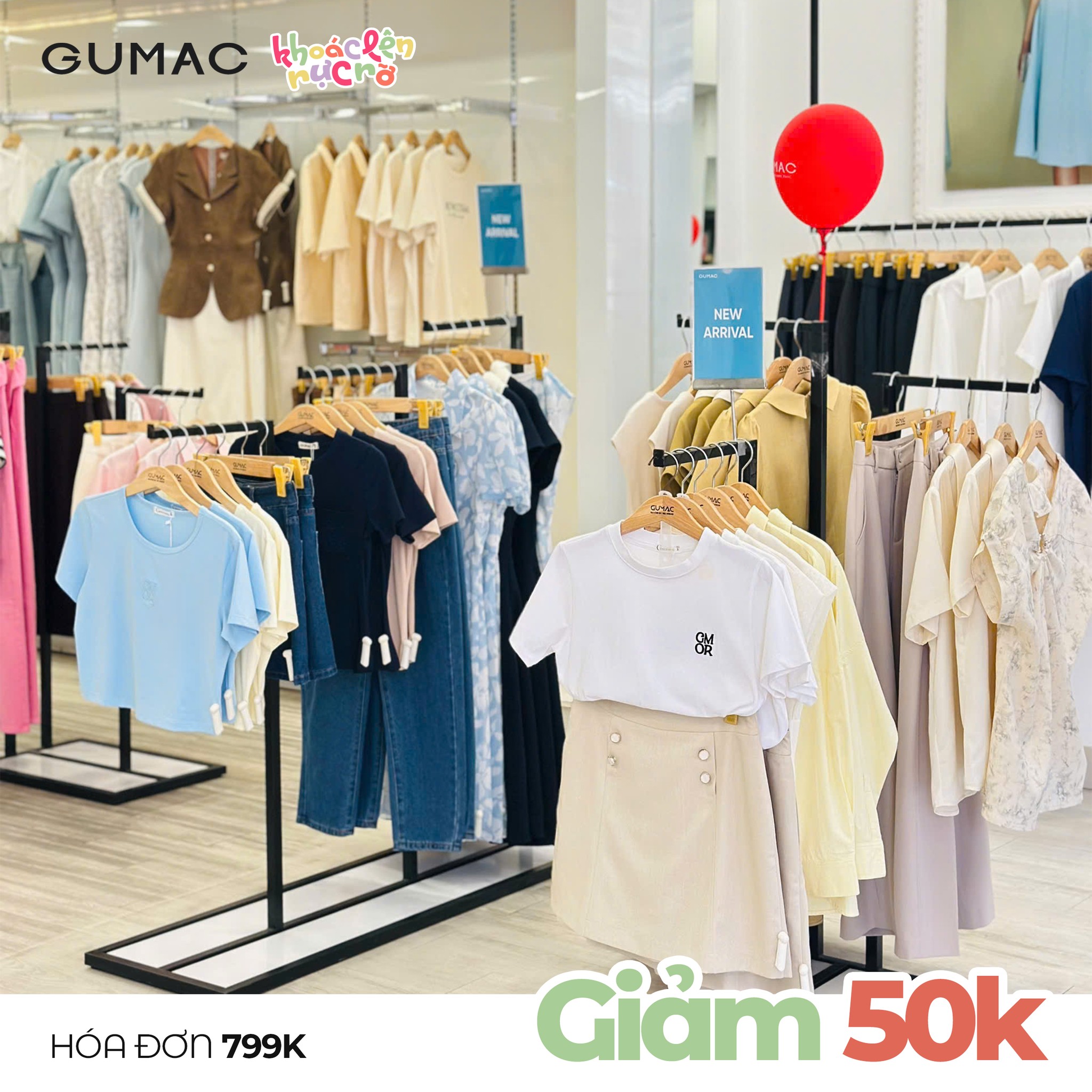 hoa don tu 799k giam ngay 50k cho nang thoa suc mua san