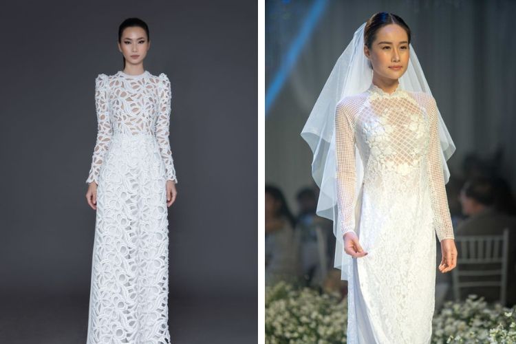 vải áo dài đẹp sang trọng