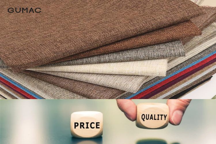 Giá thành của chất liệu vải thô hiện nay