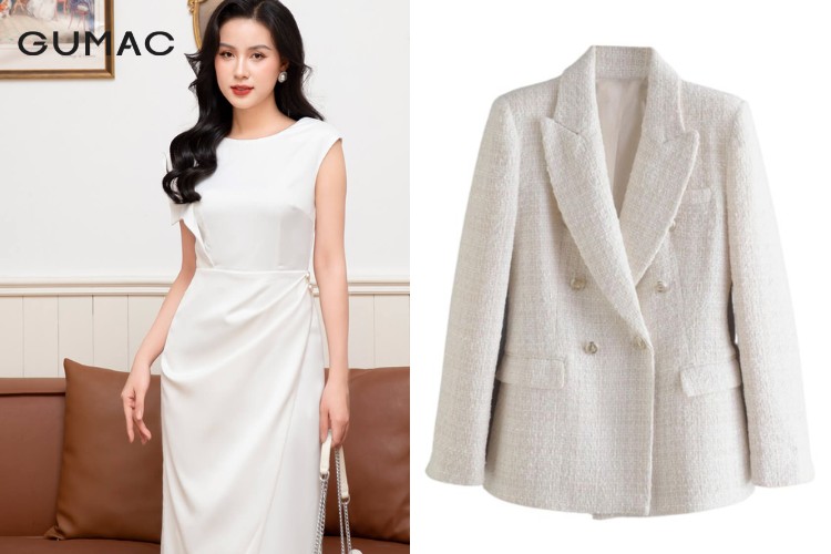 mix vay lien sat nach cung ao blazer