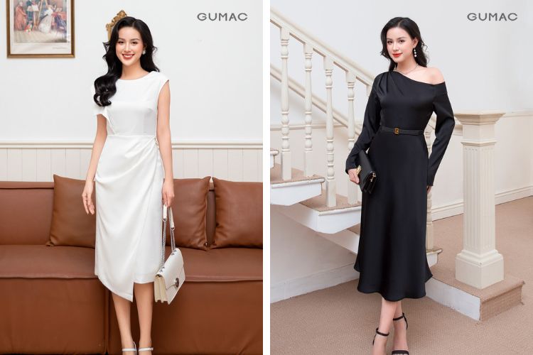 váy đầm dự tiệc cưới cho người mập