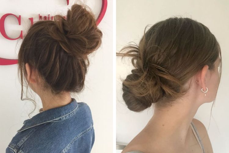 toc buoc kieu lazy bun