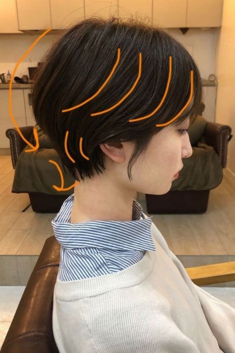 cắt tóc mullet