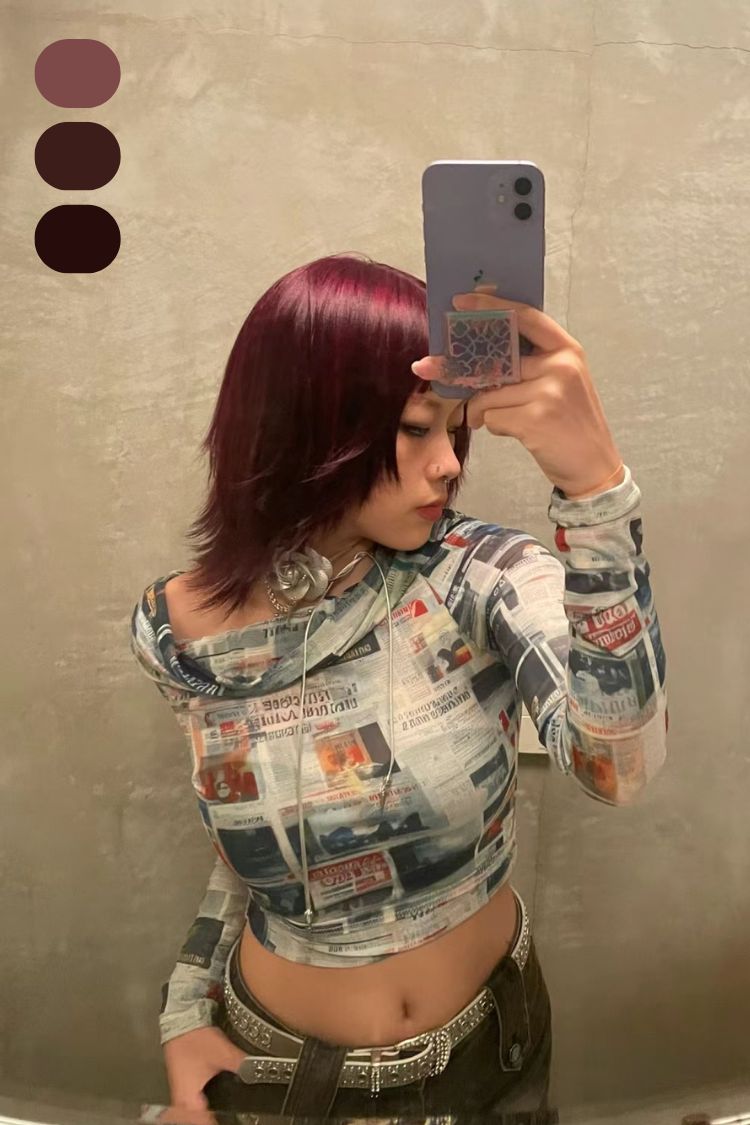 nhuom do ruou toc mullet