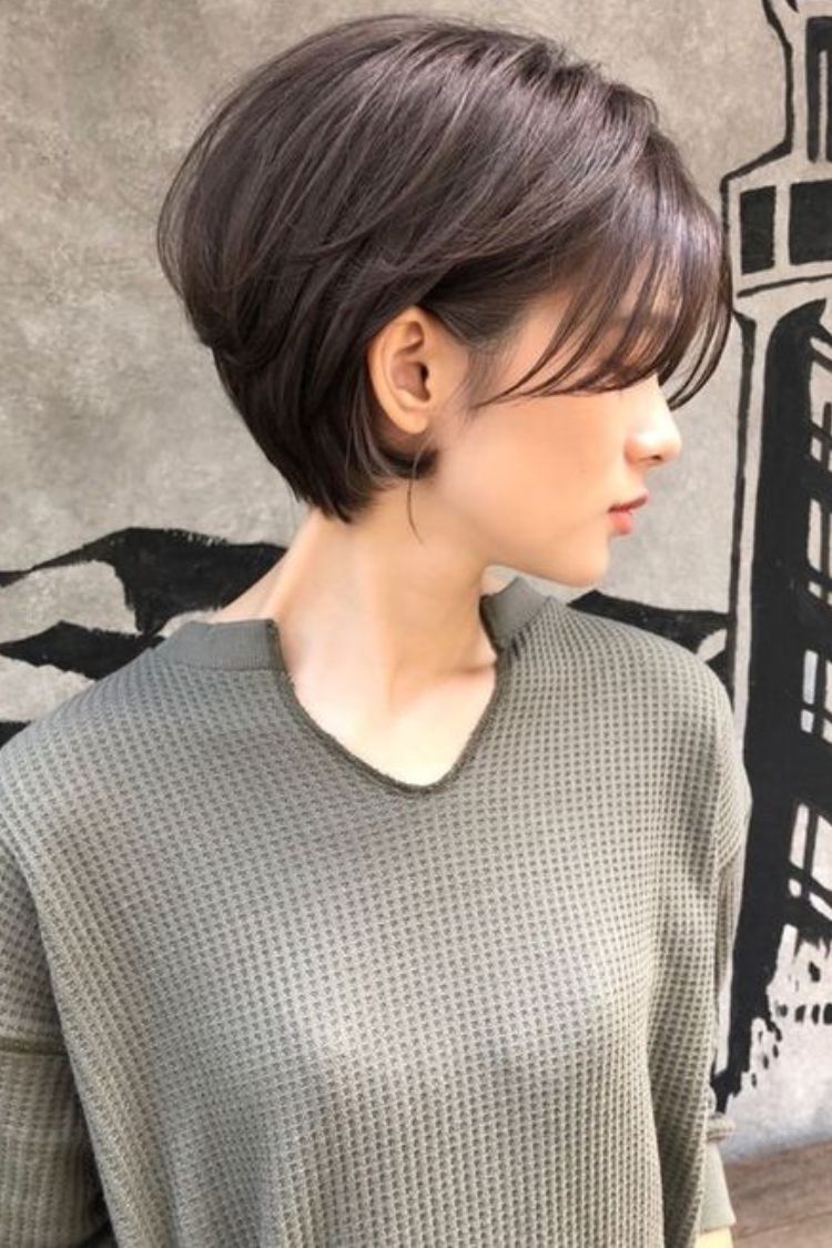 mullet nữ ngắn