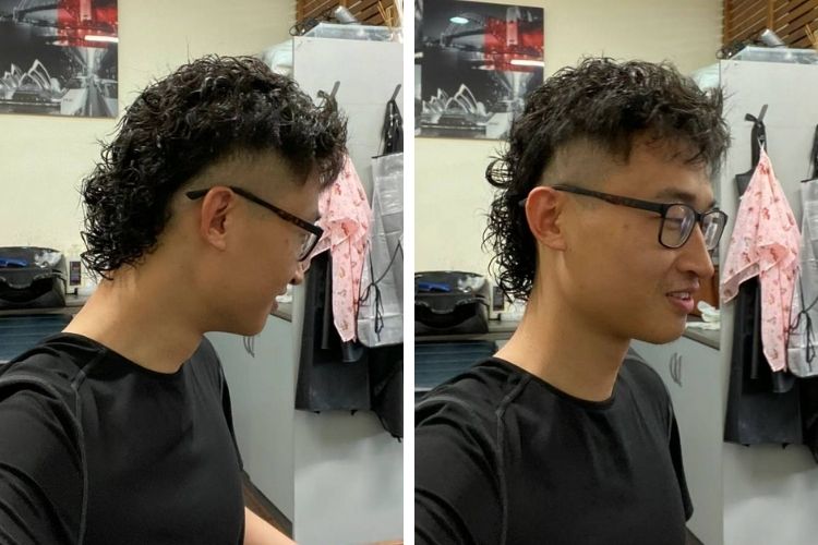 xoan con sau mullet