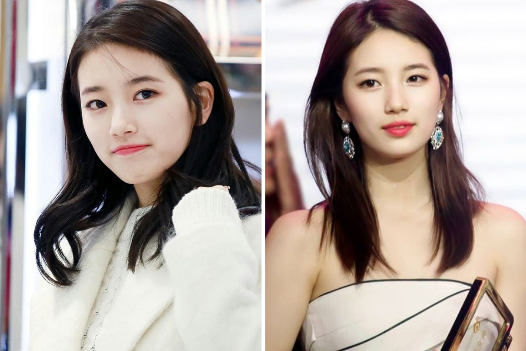 mau toc layer ngang vai suzy