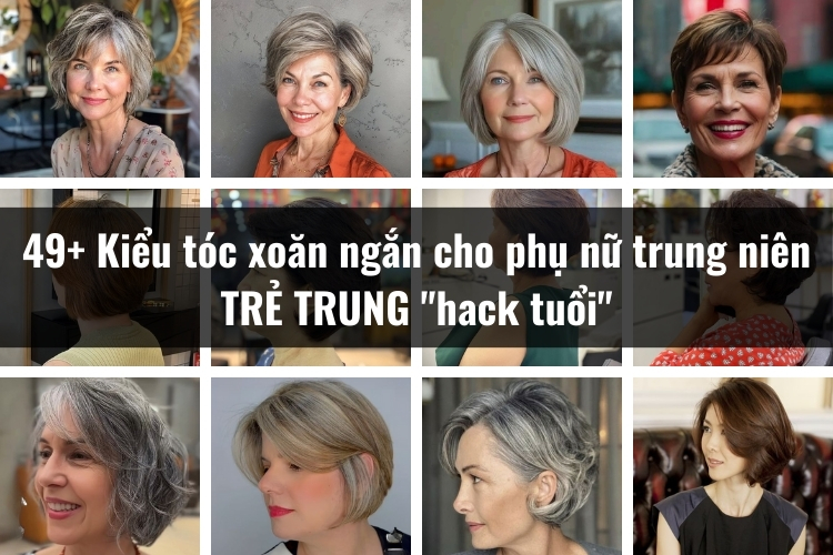 toc xoan ngan cho phu nu trung nien