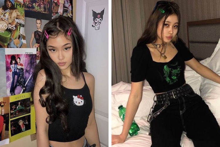 trap girl style abg