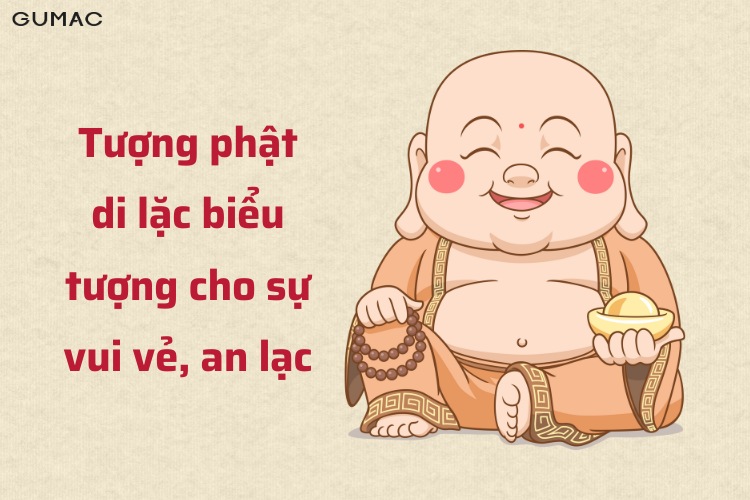 tuong phat di lac bieu tuong cho su vui ve an lac