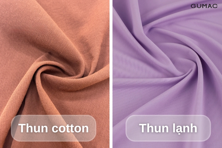 phan biet thun cotton va thun lanh